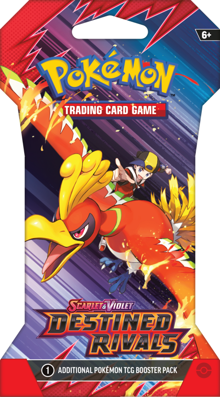 Pokémon Trading Card Game (TCG): Pokemon Scarlet & Violet Destined Rivals Blister Booster Pack (10 Cards)