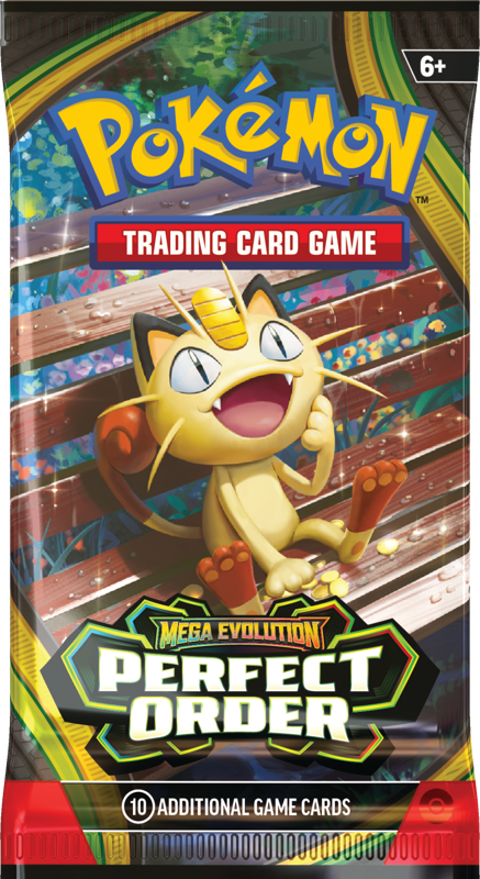 Pokemon Mega Evolution Perfect Order Booster Pack (10 Cards)
