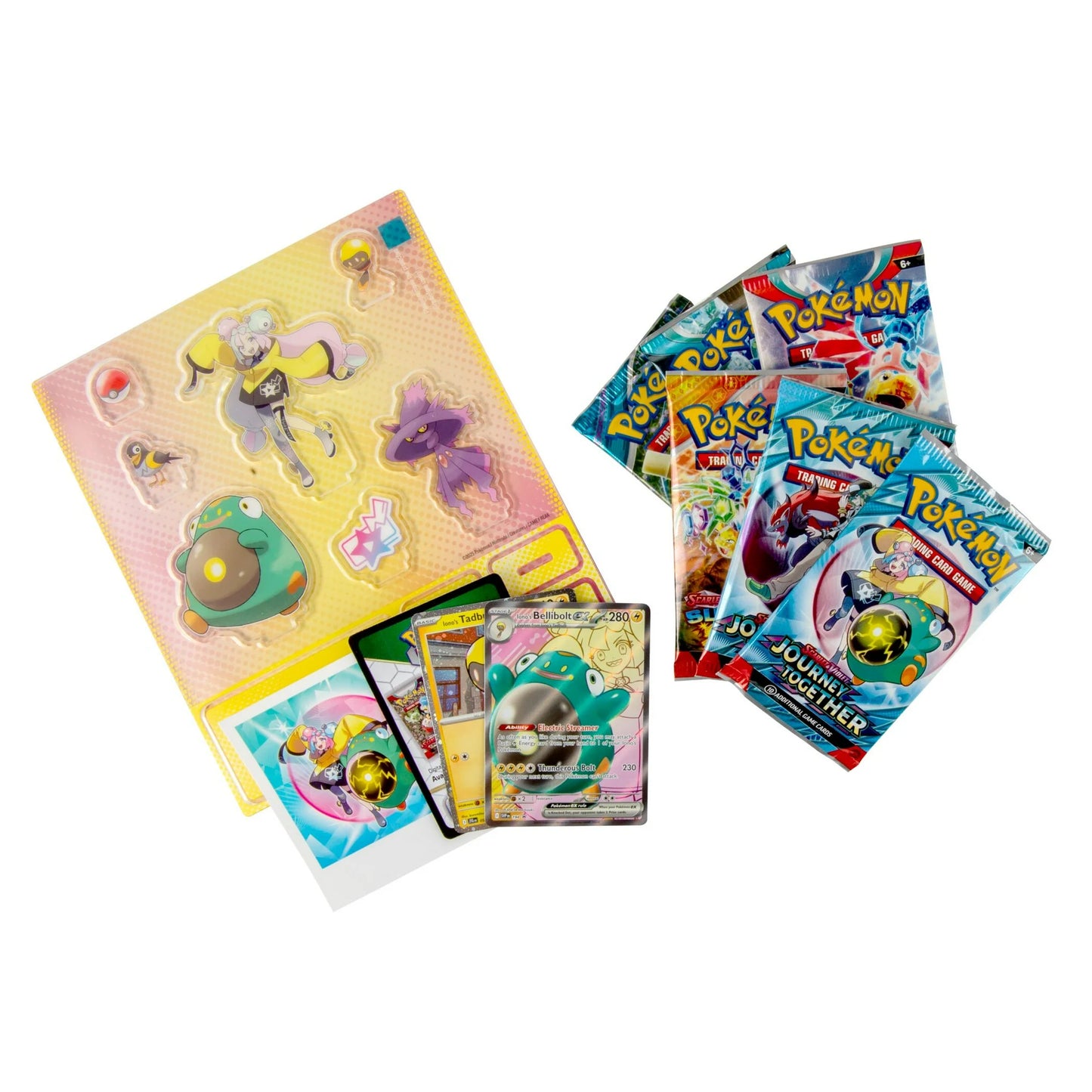 Pokémon Trading Card Game (TCG): Pokemon Iono’s Bellibolt EX Premium Collection