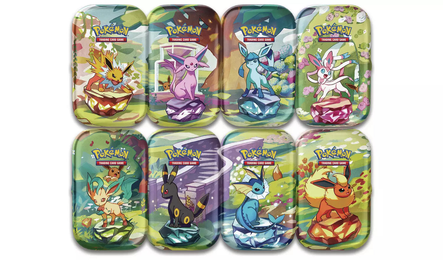 Pokémon Trading Card Game (TCG): Pokémon Cards Mini Tin Scarlet & Violet Prismatic Evolutions