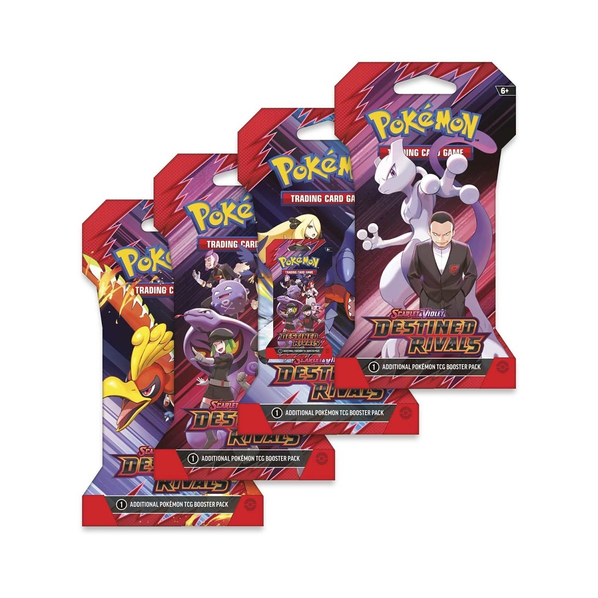 Pokémon Trading Card Game (TCG): Pokemon Scarlet & Violet Destined Rivals Blister Booster Pack (10 Cards)