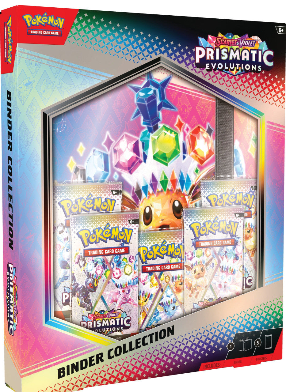 Pokémon Trading Card Game (TCG): Pokémon TCG Scarlet Violet— Prismatic Evolutions Binder Collection