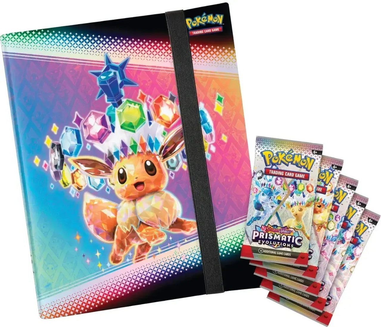 Pokémon Trading Card Game (TCG): Pokémon TCG Scarlet Violet— Prismatic Evolutions Binder Collection