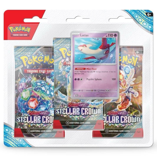 Stellar Crown Latias 3 Pack Blister