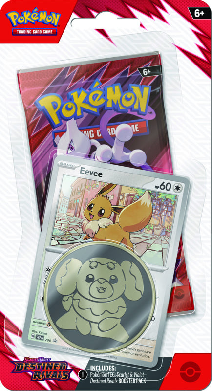 Pokémon Trading Card Game (TCG): Pokemon Scarlet & Violet Destined Rivals: Checklane Blister