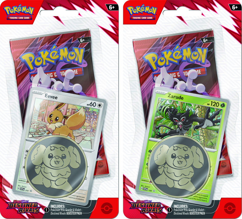 Pokémon Trading Card Game (TCG): Pokemon Scarlet & Violet Destined Rivals: Checklane Blister