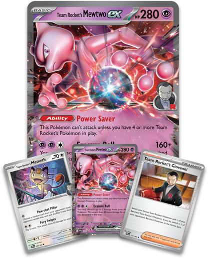 Pokémon Trading Card Game (TCG): Pokemon Team Rocket’s Mewtwo EX Box