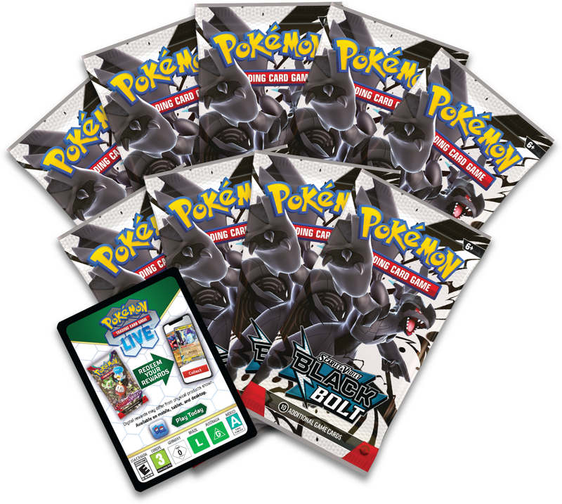 Pokémon Trading Card Game (TCG): Pokemon Scarlet & Violet Black Bolt Elite Trainer Box