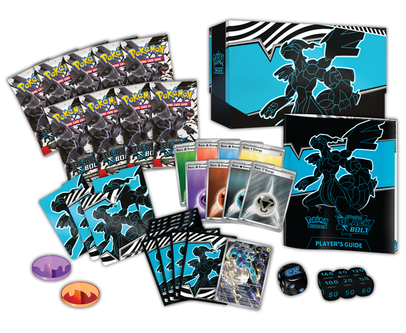 Pokémon Trading Card Game (TCG): Pokemon Scarlet & Violet Black Bolt Elite Trainer Box