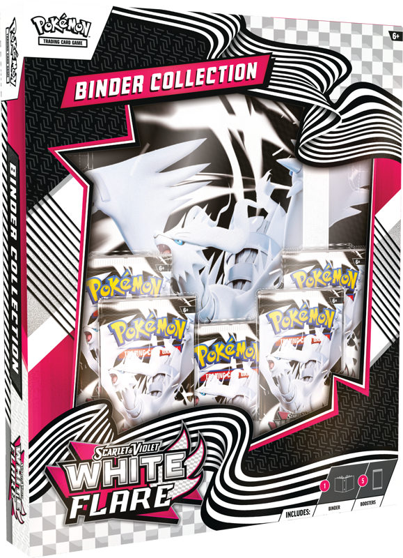 Pokémon Trading Card Game (TCG): Pokemon Scarlet & Violet White Flare Binder Collection