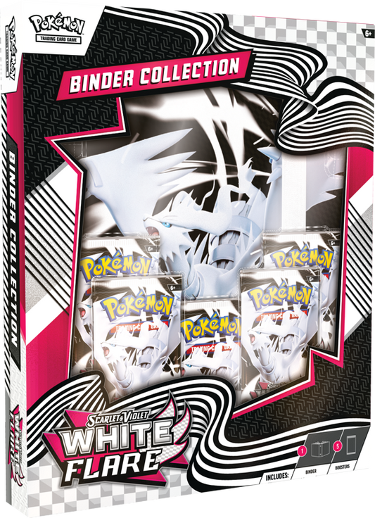 Pokémon Trading Card Game (TCG): Pokemon Scarlet & Violet White Flare Binder Collection