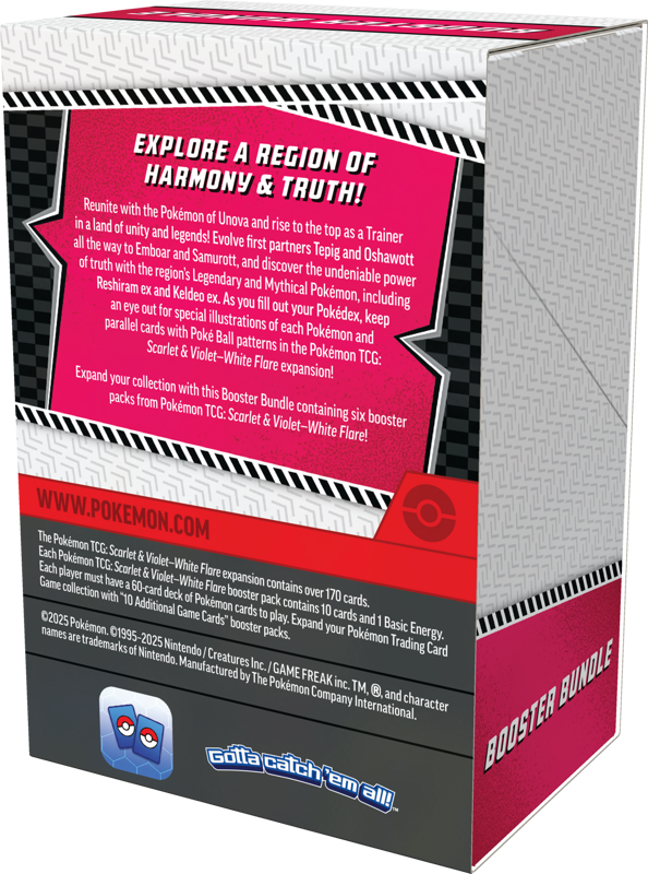 Pokémon Trading Card Game (TCG): Pokemon Scarlet & Violet White Flare Booster Bundle