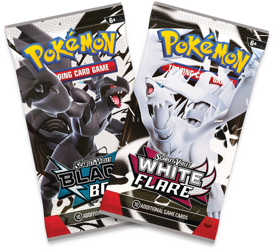 Pokémon Trading Card Game (TCG): Pokemon Scarlet & Violet: Black Bolt & White Flare Booster Pack