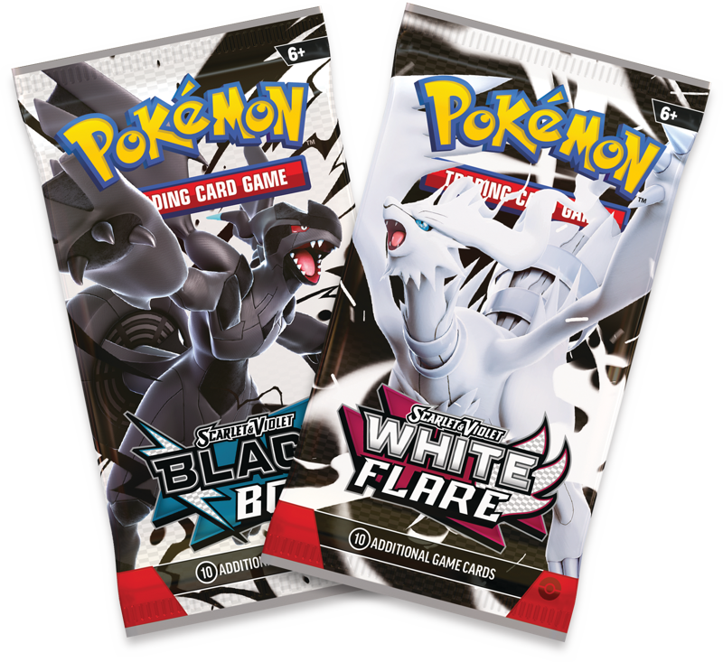 Pokémon Trading Card Game (TCG): Pokemon Scarlet & Violet: Black Bolt & White Flare Unova Mini Tin