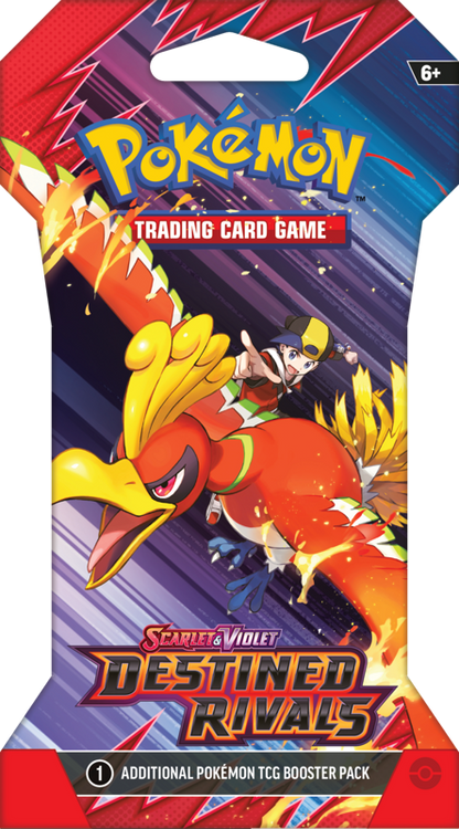 Pokémon Trading Card Game (TCG): Pokemon Scarlet & Violet Destined Rivals Blister Booster Pack (10 Cards)