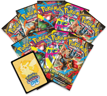 Pokémon Trading Card Game (TCG): Pokemon Mega Evolution Elite Trainer Box – Lucario
