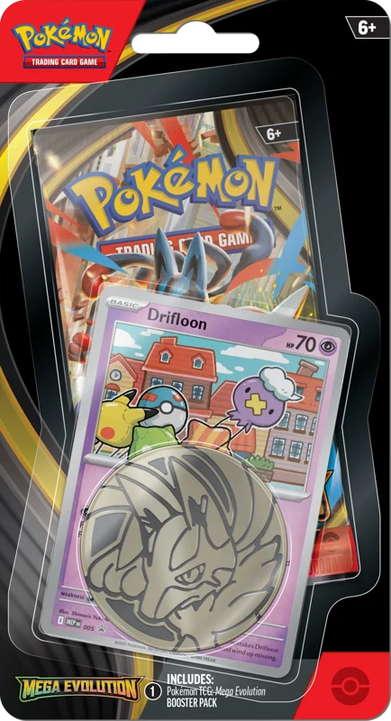 Pokémon Trading Card Game (TCG): Pokemon Mega Evolution Checklane Blister