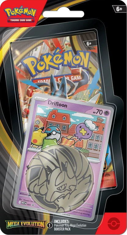 Pokémon Trading Card Game (TCG): Pokemon Mega Evolution Checklane Blister