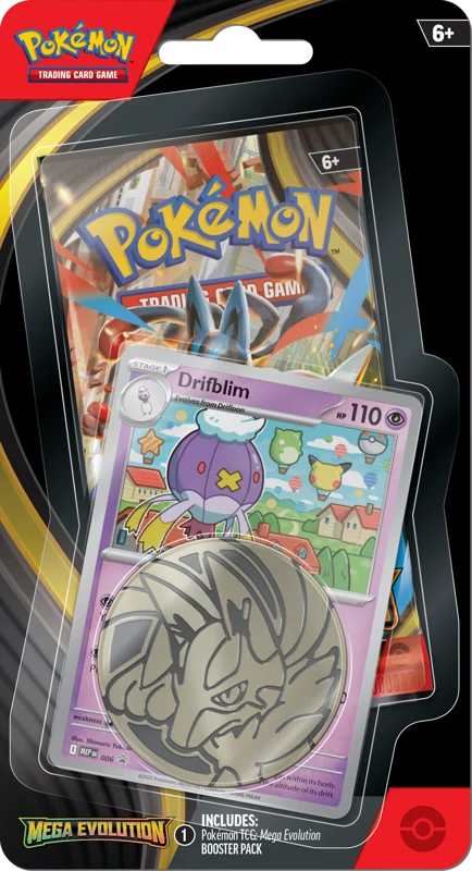 Pokémon Trading Card Game (TCG): Pokemon Mega Evolution Checklane Blister