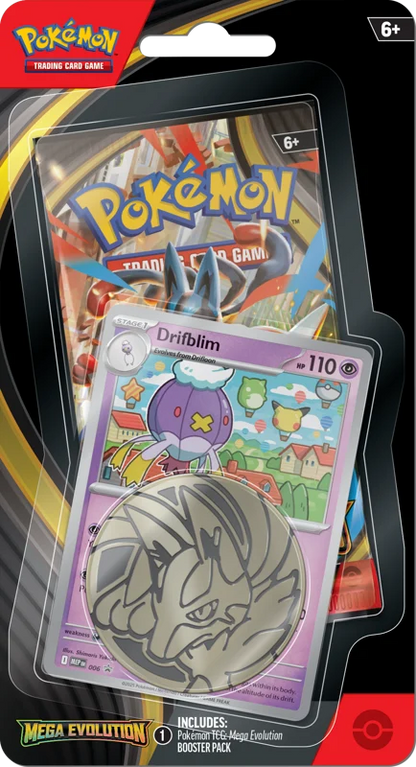 Pokémon Trading Card Game (TCG): Pokemon Mega Evolution Checklane Blister