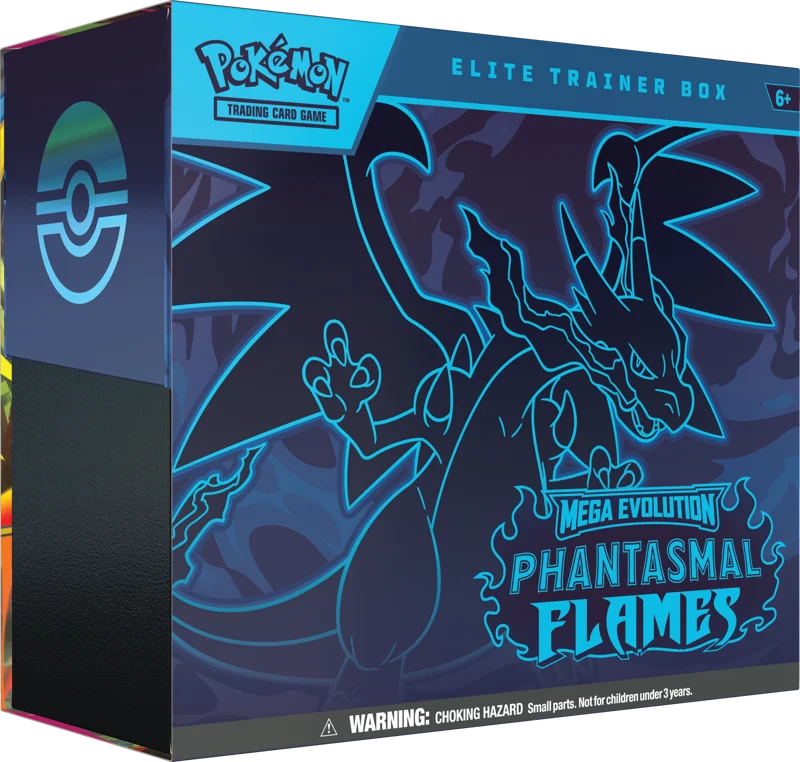 Pokémon Trading Card Game (TCG): Pokemon Mega Evolution Phantasmal Flames Elite Trainer Box