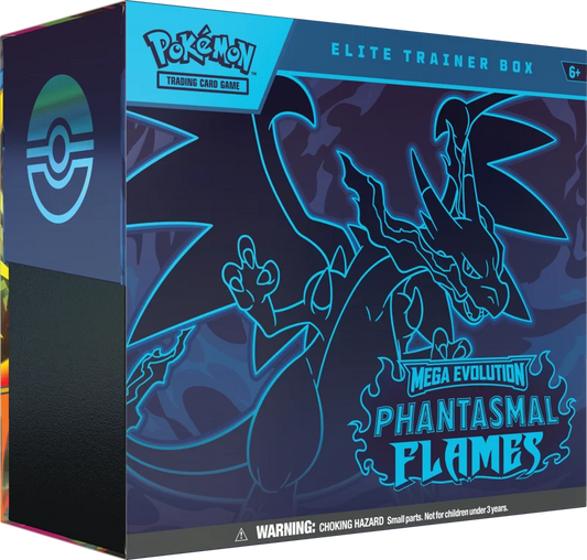 Pokémon Trading Card Game (TCG): Pokemon Mega Evolution Phantasmal Flames Elite Trainer Box
