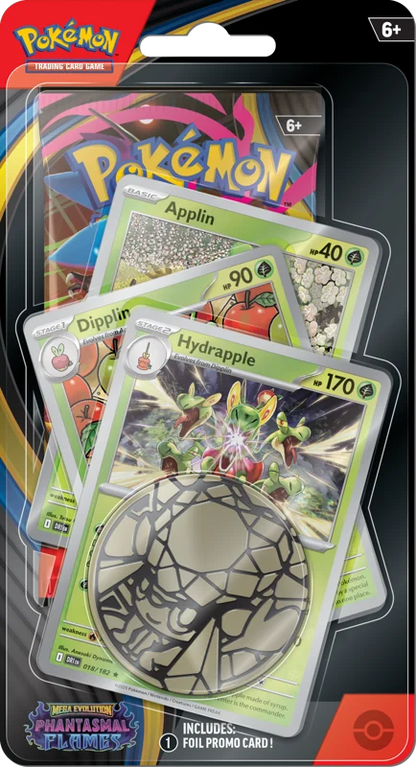 Pokémon Trading Card Game (TCG): Pokemon Mega Evolution Phantasmal Flames Premium Checklane Blister