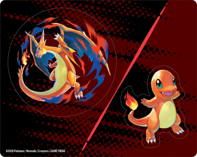 Pokémon Trading Card Game (TCG): Pokemon Mega Evolution Ascended Heroes - Tech Sticker Charmander