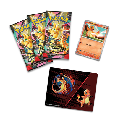 Pokémon Trading Card Game (TCG): Pokemon Mega Evolution Ascended Heroes - Tech Sticker Charmander