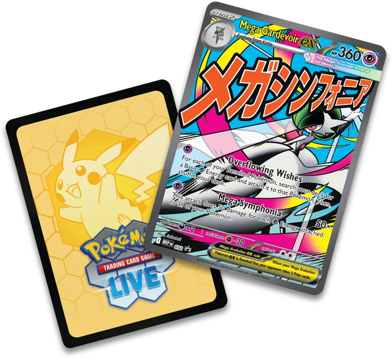 Pokémon Trading Card Game (TCG): Pokemon Mega Evolution Ascended Heroes Premium Poster Collection Mega Gardevoir EX