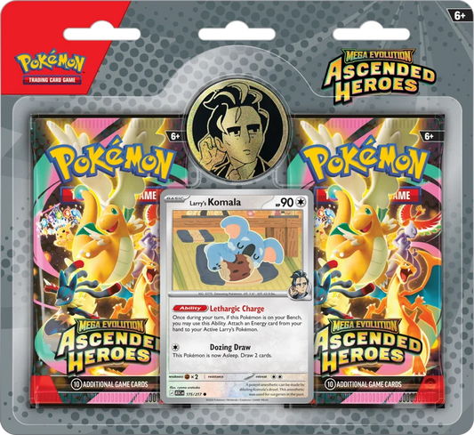 Pokémon Trading Card Game (TCG): Pokemon Mega Evolution Ascended Heroes - Collection Larry