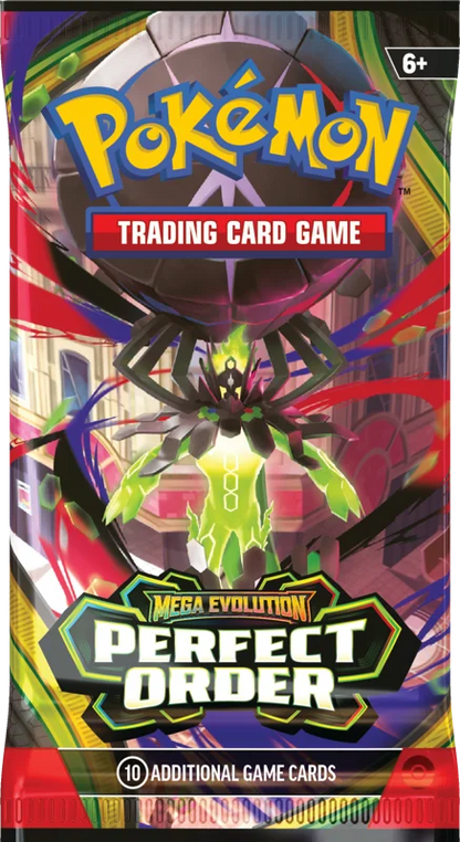 Pokemon Mega Evolution Perfect Order Booster Pack (10 Cards)