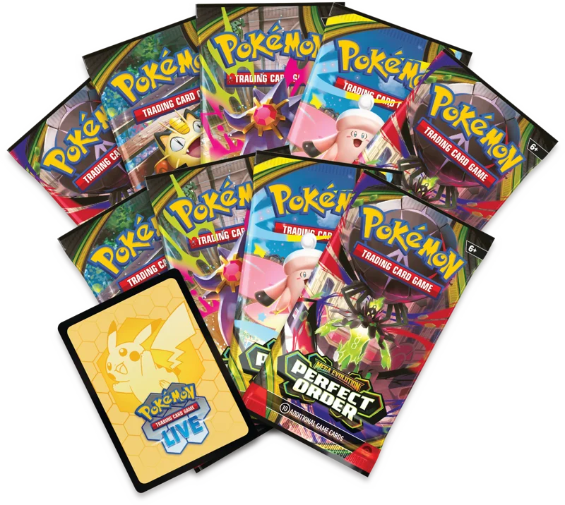 Pokemon Mega Evolution Perfect Order Elite Trainer Box