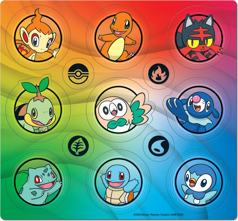 Pokemon First Partner Illustration Collection Series 1