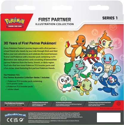 Pokemon First Partner Illustration Collection Series 1
