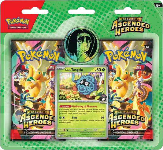 Pokémon Trading Card Game (TCG): Pokemon Mega Evolution Ascended Heroes - Collection Erika