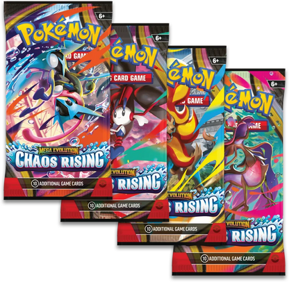 Pokemon Mega Evolution Chaos Rising Booster Pack (10 Cards)