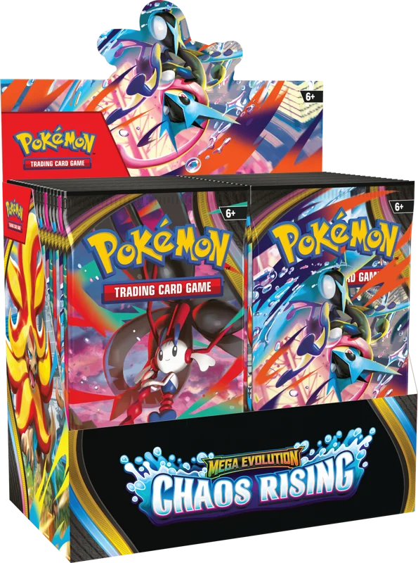 Pokemon Mega Evolution Chaos Rising Booster Box (36 Packs)