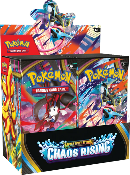 Pokemon Mega Evolution Chaos Rising Booster Box (36 Packs)