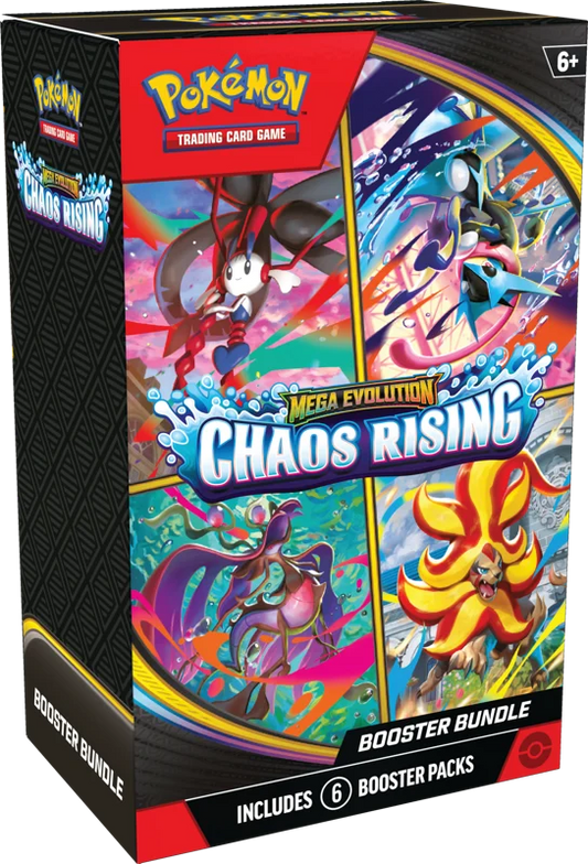 Pokemon Mega Evolution Chaos Rising Booster Bundle