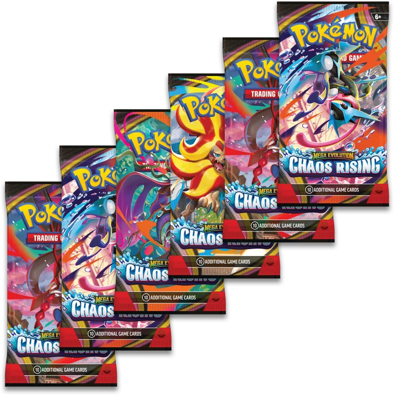 Pokemon Mega Evolution Chaos Rising Booster Bundle