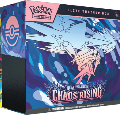 Pokemon Mega Evolution Chaos Rising Elite Trainer Box