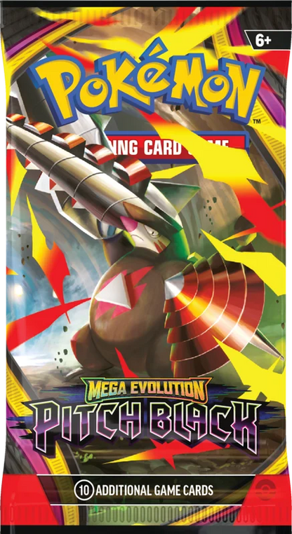 Pokémon Trading Card Game (TCG): Pokemon Mega Evolution Pitch Black Booster Box (36 Packs)
