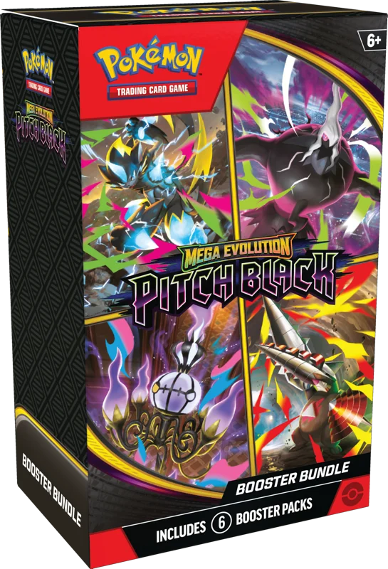 Pokémon Trading Card Game (TCG): Pokemon Mega Evolution Pitch Black Booster Bundle