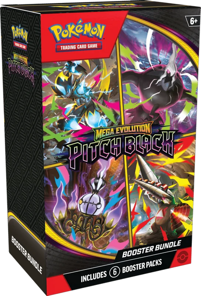Pokémon Trading Card Game (TCG): Pokemon Mega Evolution Pitch Black Booster Bundle