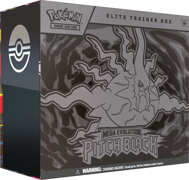 Pokémon Trading Card Game (TCG): Pokemon Mega Evolution Pitch Black Elite Trainer Box