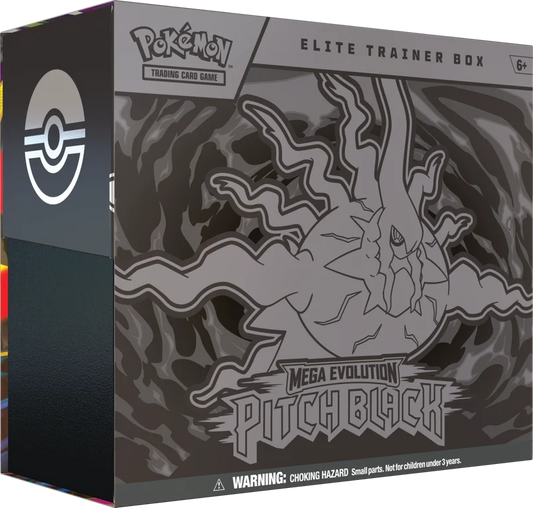 Pokémon Trading Card Game (TCG): Pokemon Mega Evolution Pitch Black Elite Trainer Box