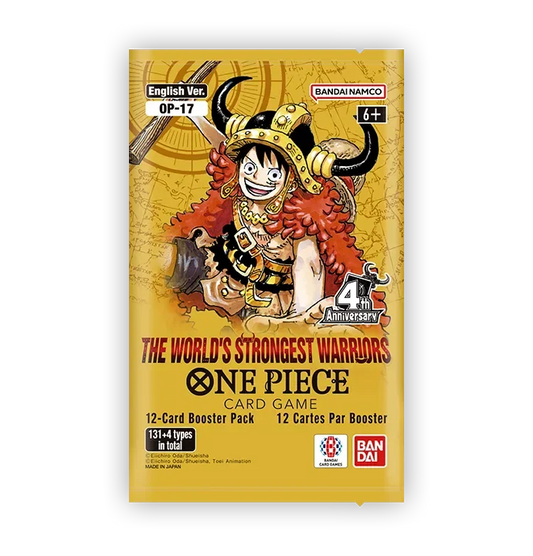 One Piece TCG: The World's Strongest Warriors (OP-17) Booster Pack
