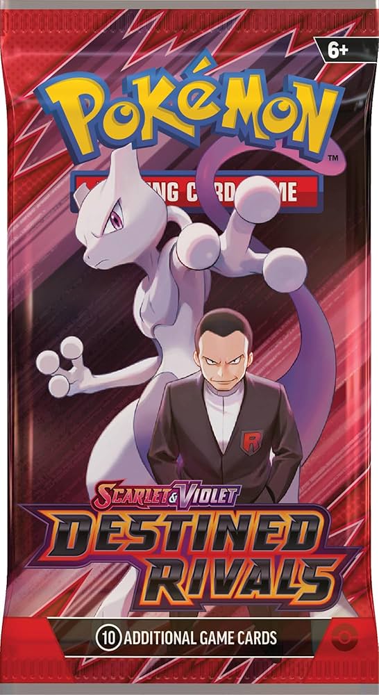 Pokémon Trading Card Game (TCG): Pokemon Scarlet & Violet Destined Rivals Booster Pack (10 Cards)