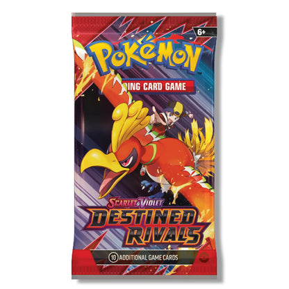Pokémon Trading Card Game (TCG): Pokemon Scarlet & Violet Destined Rivals Booster Pack (10 Cards)